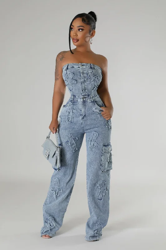 Fashionable Comfort True To Self Jumpsuit