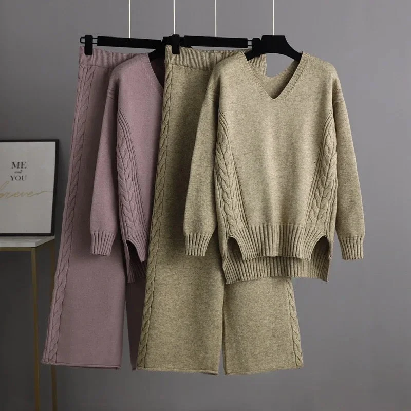 Fresh Comfort Leslie Luxe Winter Coord Set - Tracksuit
