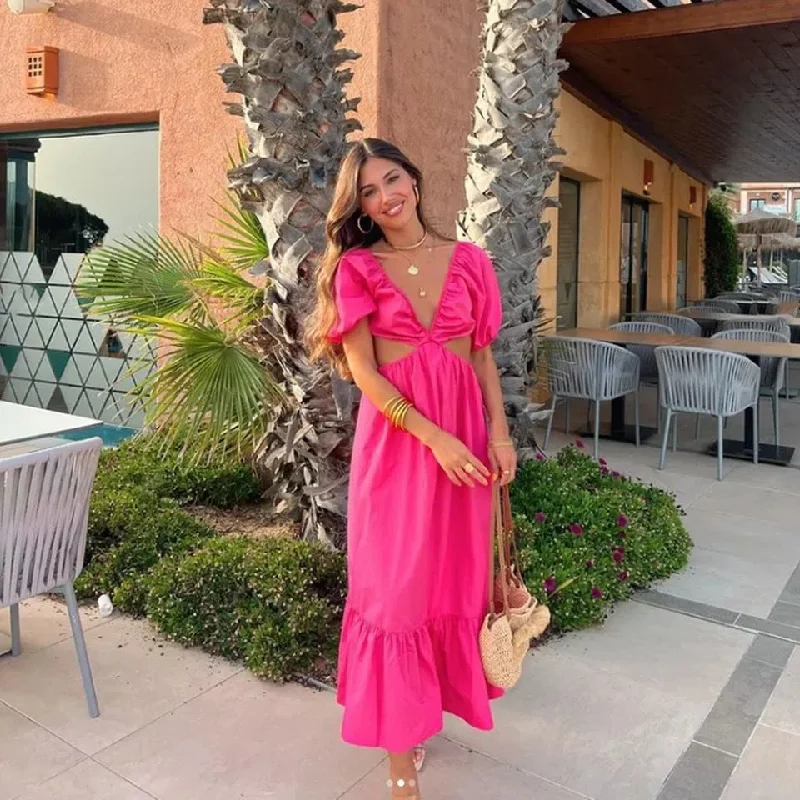 French Retro Lisbon Holiday Dress