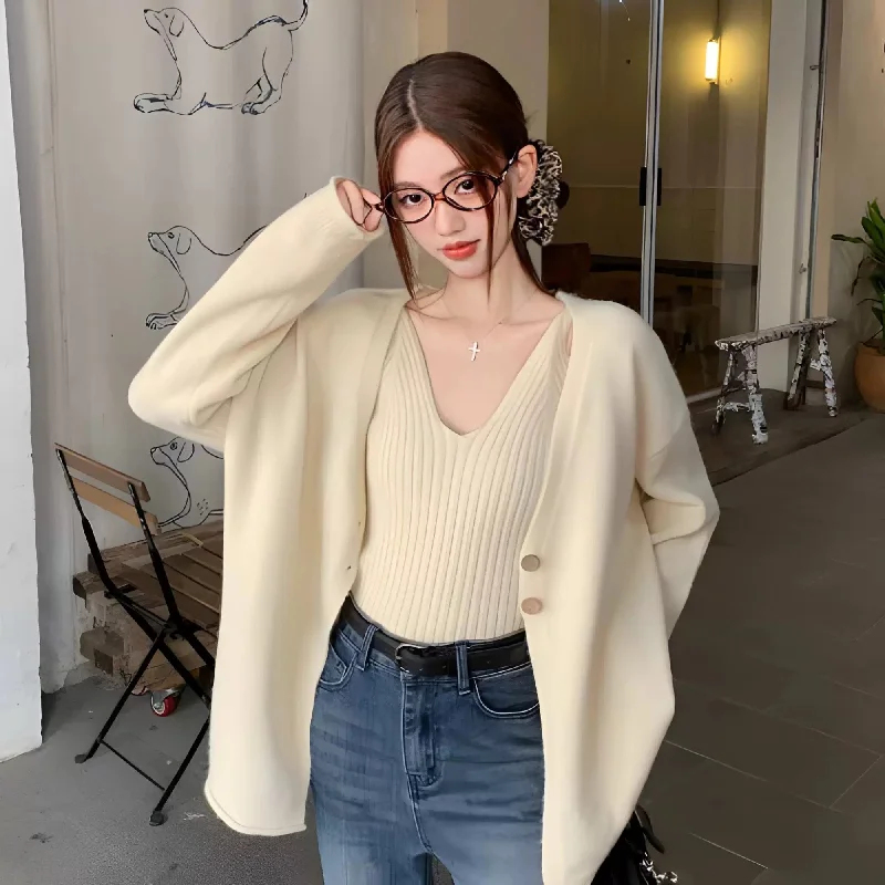 Cool Style Nixie Statement Woolen Tops with Cape Style Sweater