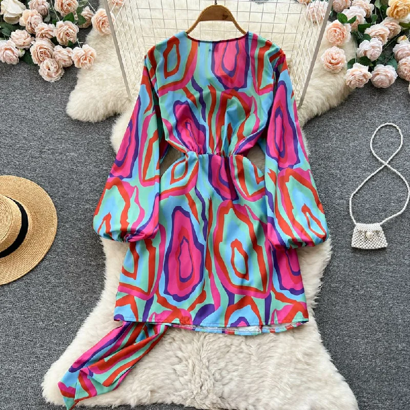 College Style Nyrie Wrap Dress