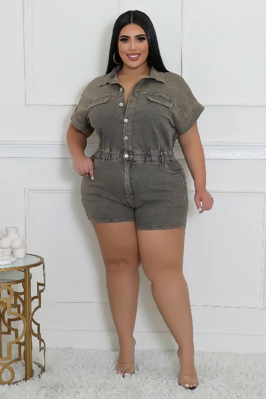 Cozy Essentials Press Pause Romper