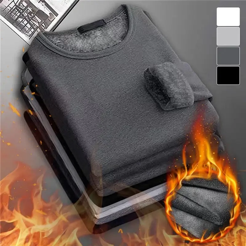 Simple Elegance Ray Fleece Lined Thermal Sweater