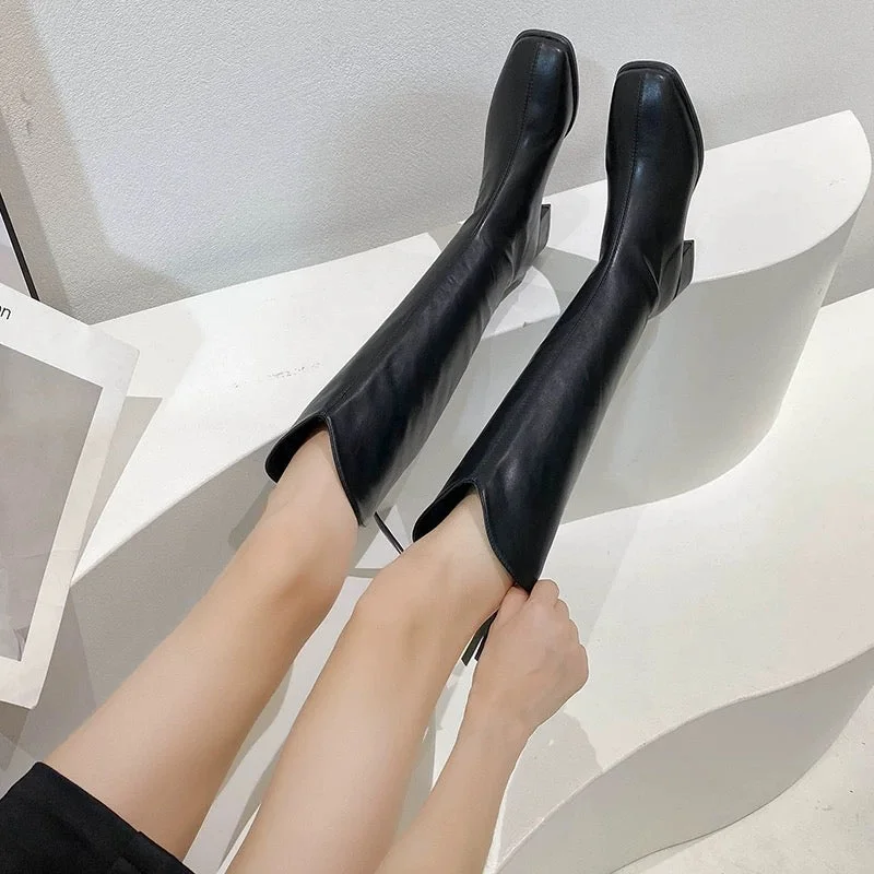 Leisure Sports Rio Premium Leather Boots without Heel