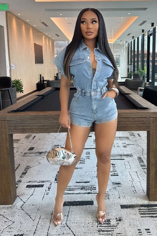 Cool Breeze At Night Run For Cover Romper