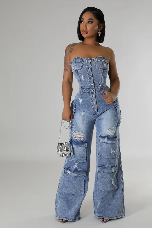 High-end Customization Same Page Jumpsuit