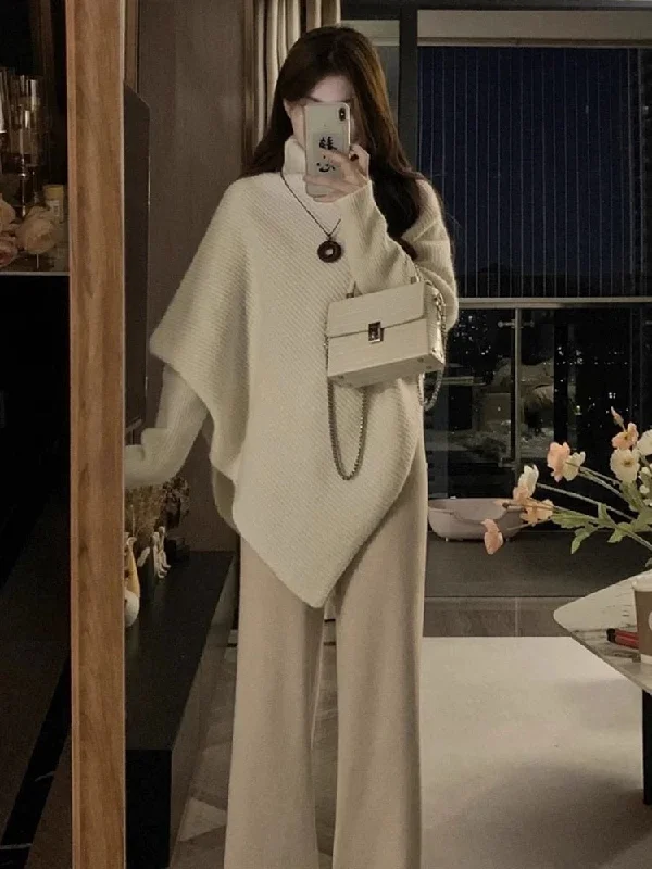 Relaxed Fashion Sergio Woolen High Neck Sweater