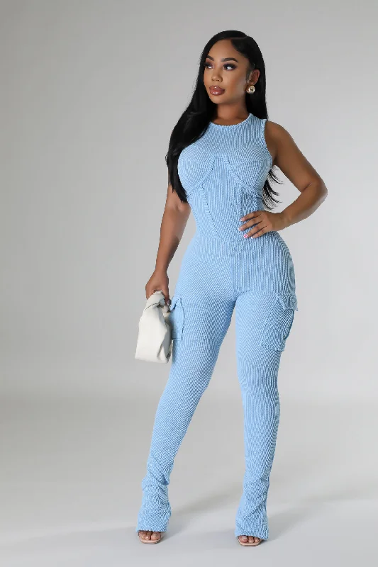 Relaxed Fit Wear Staying Comfy Jumpsuit