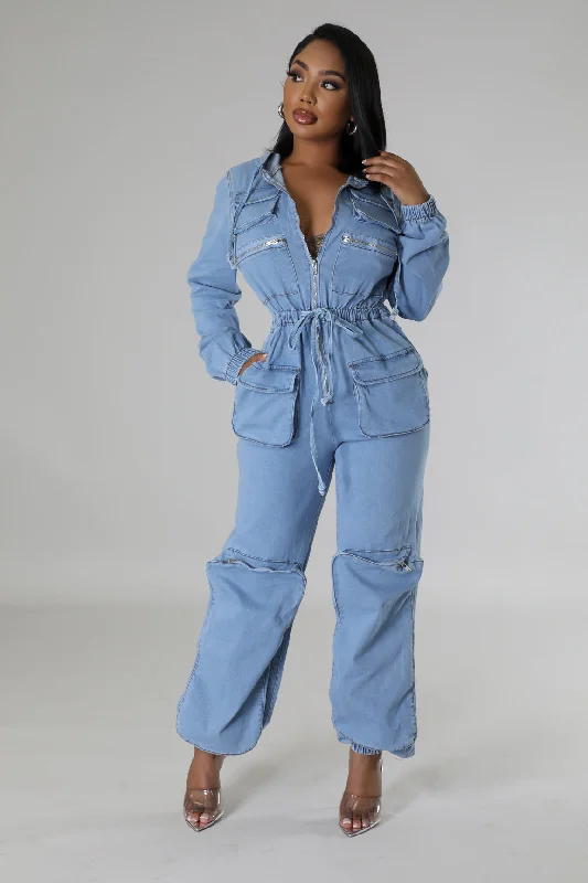 Innovative Design Time To Go Jumpsuit