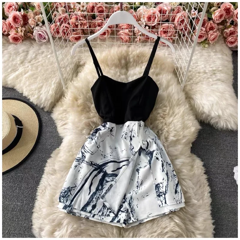 Everyday Comfort Tolan Statement Romper