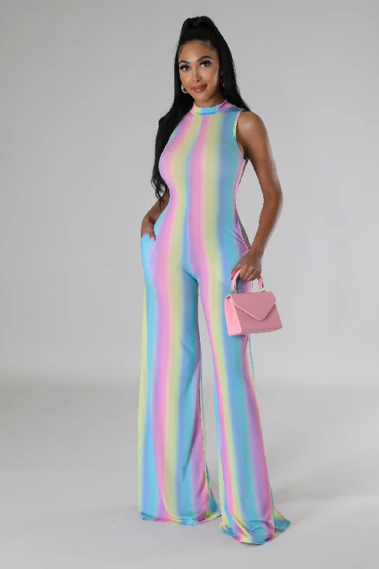 Comfortable down Tropicana Jumpsuit