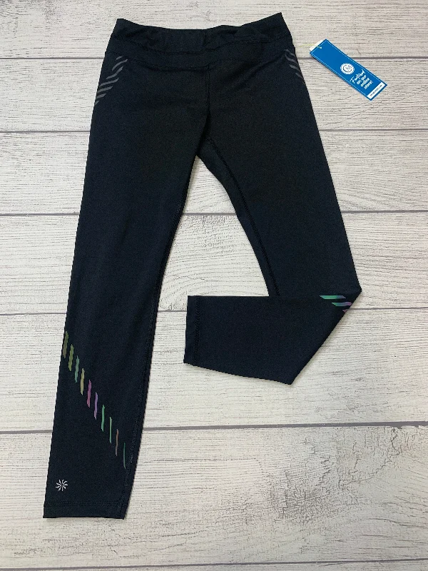 Youthful Style Black Athletic Leggings Athleta, Size S