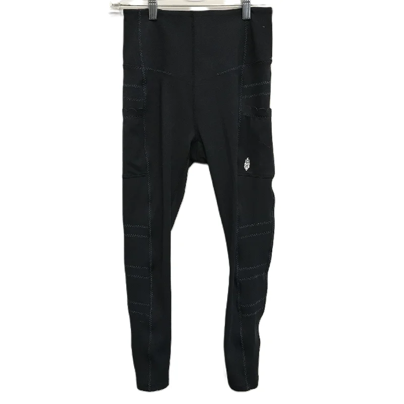 Cozy Essentials Wear Black Athletic Leggings By Free People, Size: S