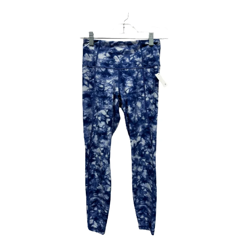 Comfortable Dresses Blue Athletic Leggings By Athleta, Size: Xs