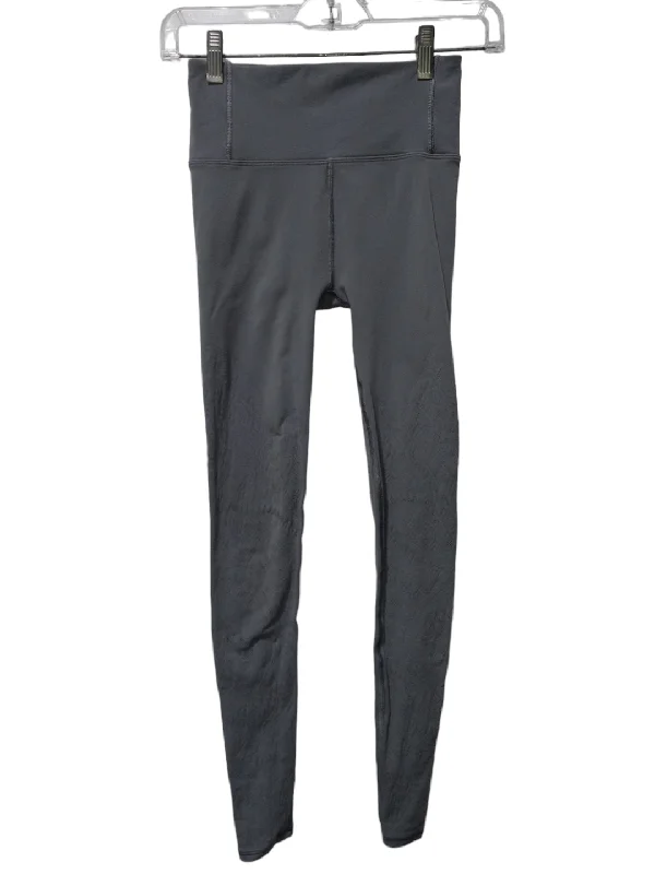 Youthful Vitality Grey Athletic Leggings Lululemon, Size 4