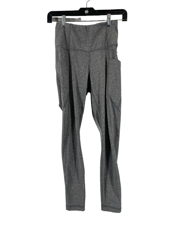 Classic Comfort Grey Athletic Leggings Members Mark, Size S