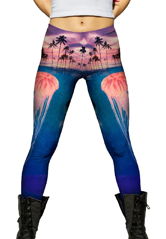 Modern Comfort Jellyfish Sky Palm Tree
