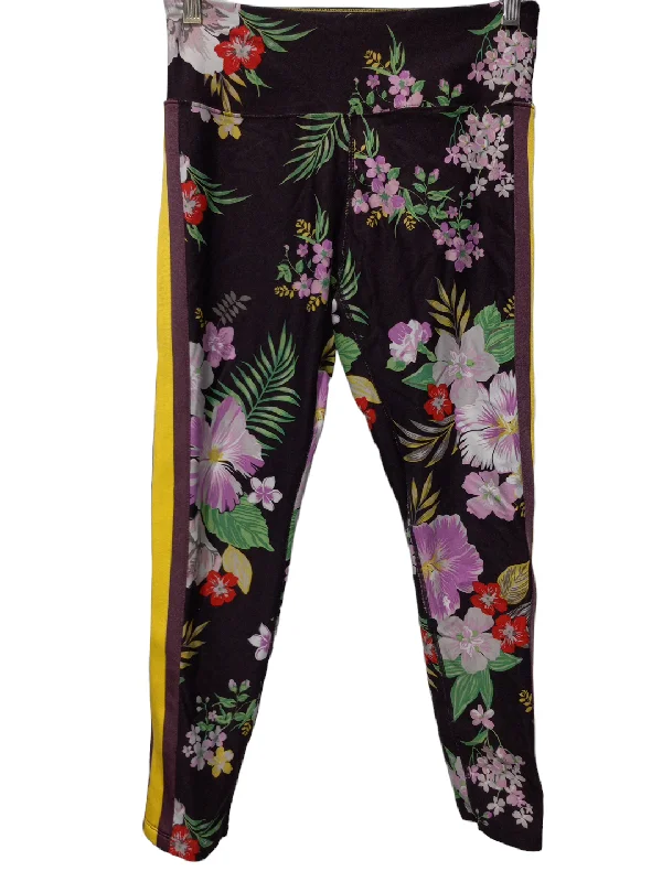 Sexy Fun Multi-colored Athletic Leggings Calvin Klein Performance, Size M