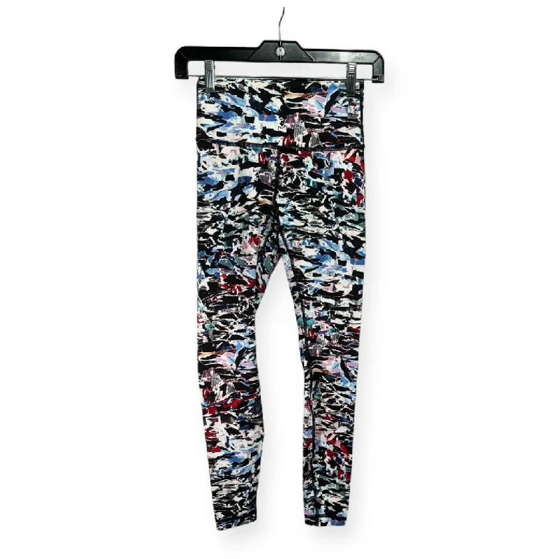 Luxury Style Multi-colored Athletic Leggings Lululemon, Size 4