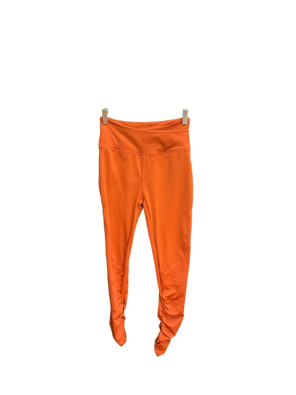 Modern Comfort Orange Athletic Leggings Free People, Size Xs