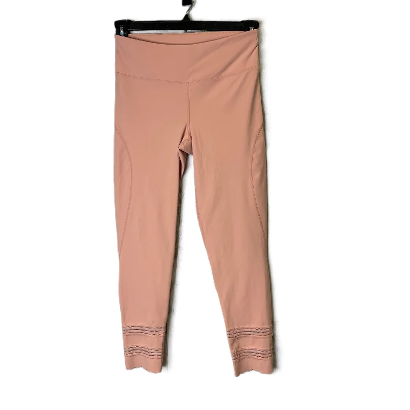Comfy Dress Peach Athletic Leggings By Free People, Size: M