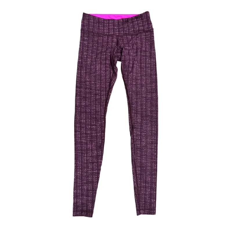 Fresh Comfort Pink & Purple Athletic Leggings By Lululemon, Size: 6