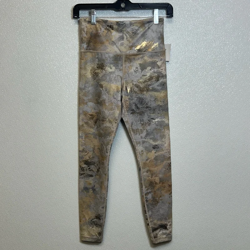 Classic Style Print Athletic Leggings Athleta, Size Xs