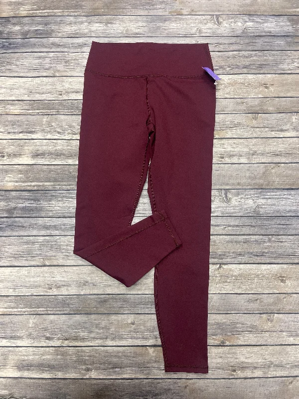 Simple Looks Purple Athletic Leggings Fabletics, Size L