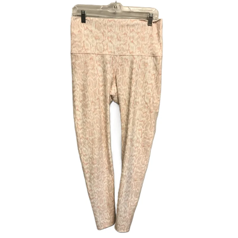 Easy Wear Chic Snakeskin Print Athletic Leggings By Old Navy, Size: L