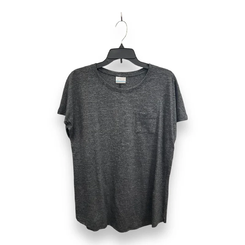 Fresh Comfort Athletic Top Short Sleeve By Columbia In Grey, Size: Xl