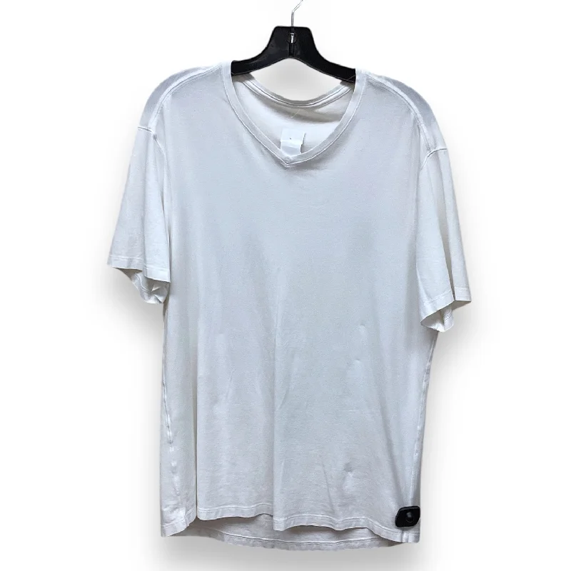 French Style Athletic Top Short Sleeve By Lululemon In White