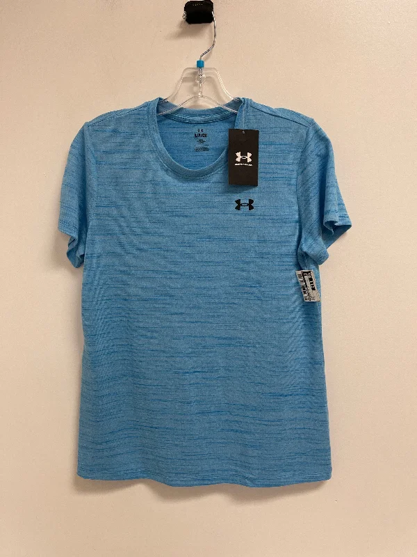 Personal Design Athletic Top Short Sleeve By Under Armour In Blue, Size: S