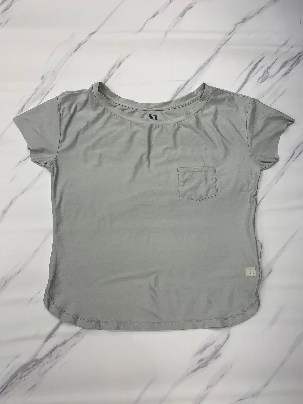 Soft Fashion Athletic Top Short Sleeve By Vuori, Size: S