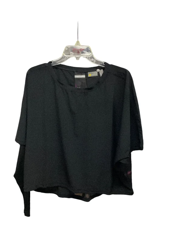 High-end Customization Athletic Top Short Sleeve By Zella In Black, Size: L