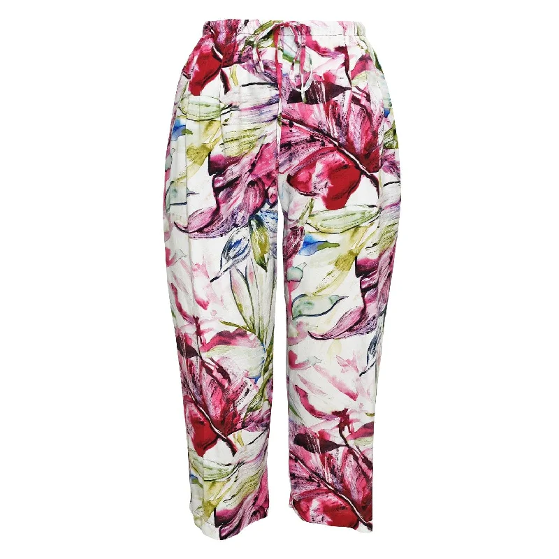 Urban Sense Beach Pant - 'Akala (Pink) Wind Palm