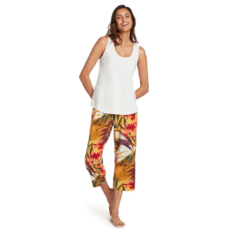 Spring Fashion Beach Pant - Amber Oasis