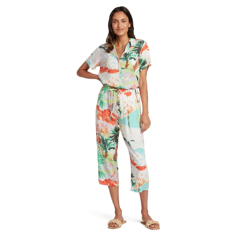 Personalized Design Beach Pant - Flamingo Beach