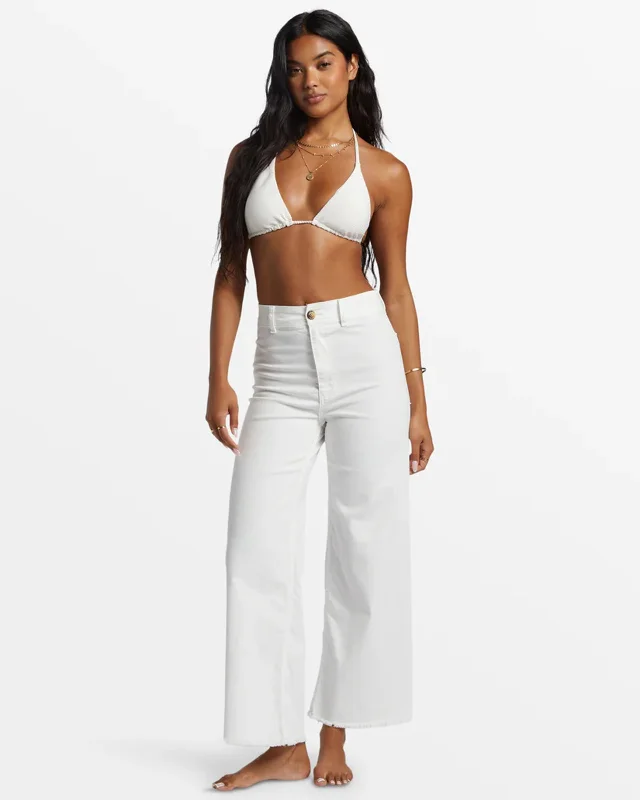 Design And Tailoring Free Fall High-Waist Pants