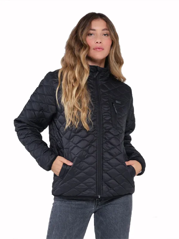 Sports Design Gale Wind Black Puffer Jackets