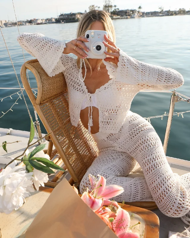 Wearable At Home Or Out Golden Hour Pant - Cream