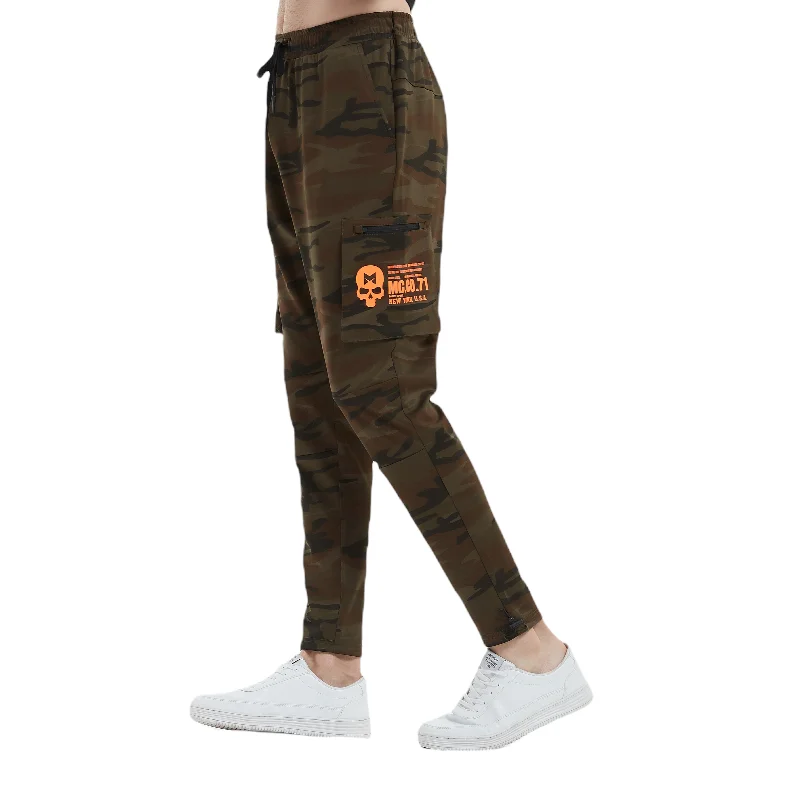 Casual And Versatile Jamaica Action Jogger w. Cargo Pocket in Camo