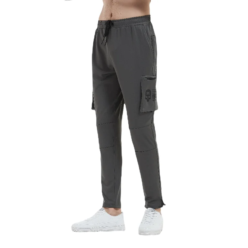 Street Charm Jamaica Action Jogger w. Cargo Pocket in Grey