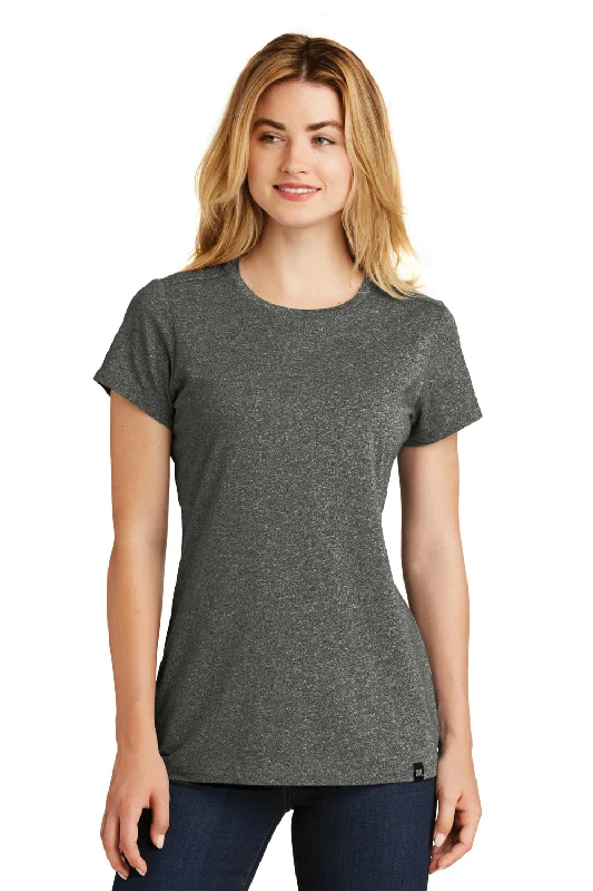 Romantic And Fresh New Era Womens Heritage Short Sleeve Crewneck T-Shirt - Black Twist - Closeout Romantic And Fresh New Era Womens Heritage Short Sleeve Crewneck T-Shirt - Black Twist - Closeout