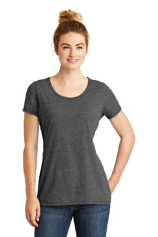 Casual Wear New Era Womens Performance Moisture Wicking Short Sleeve Crewneck T-Shirt - Dark Graphite Grey - Closeout Casual Wear New Era Womens Performance Moisture Wicking Short Sleeve Crewneck T-Shirt - Dark Graphite Grey - Closeout