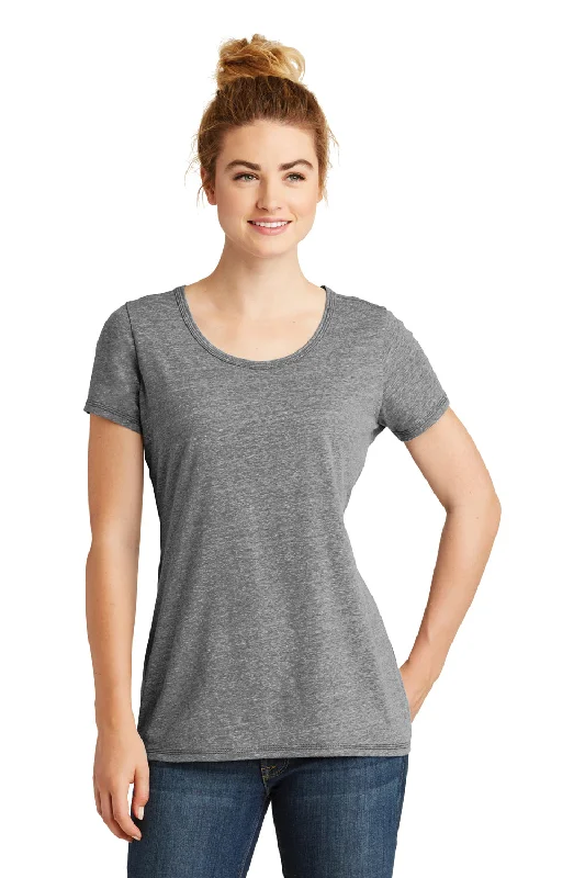 Trends New Era Womens Performance Moisture Wicking Short Sleeve Crewneck T-Shirt - Shadow Grey - Closeout Trends New Era Womens Performance Moisture Wicking Short Sleeve Crewneck T-Shirt - Shadow Grey - Closeout