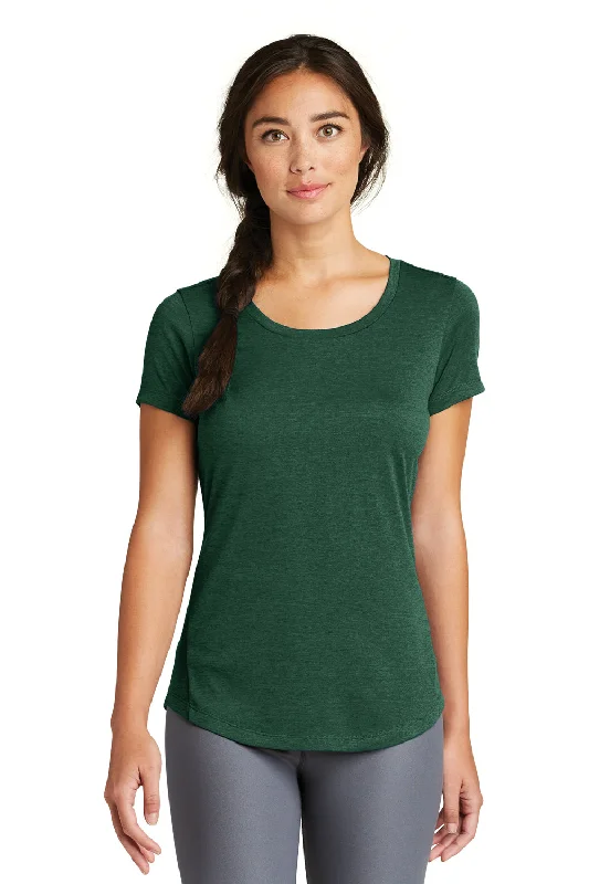 Retro Design New Era Womens Series Performance Jersey Moisture Wicking Short Sleeve Crewneck T-Shirt - Dark Green - Closeout Retro Design New Era Womens Series Performance Jersey Moisture Wicking Short Sleeve Crewneck T-Shirt - Dark Green - Closeout
