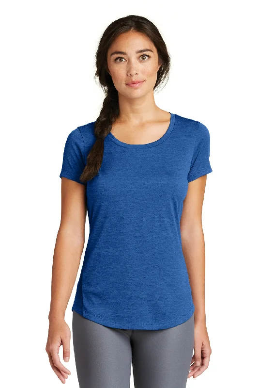 Unique Prints New Era Womens Series Performance Jersey Moisture Wicking Short Sleeve Crewneck T-Shirt - Royal Blue Unique Prints New Era Womens Series Performance Jersey Moisture Wicking Short Sleeve Crewneck T-Shirt - Royal Blue