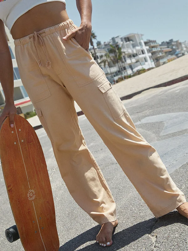 Comfortable Series Precious Cargo High Waist Cargo Pants