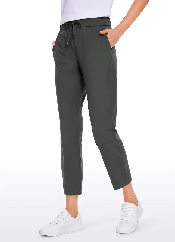 Versatile Comfort Wear On the Travel Pants with Pockets 25''