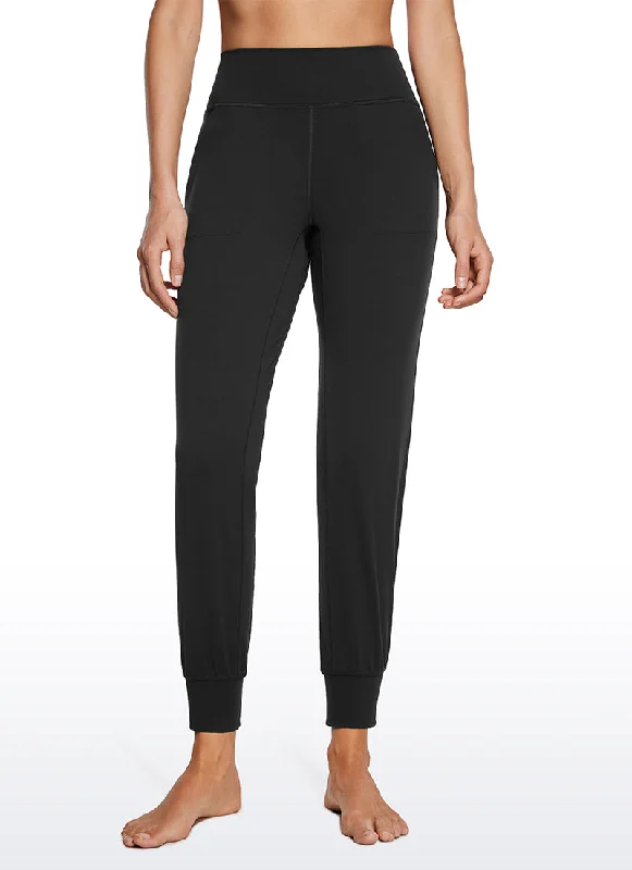 Sporty Elegance Butterluxe High Waisted Joggers 27"